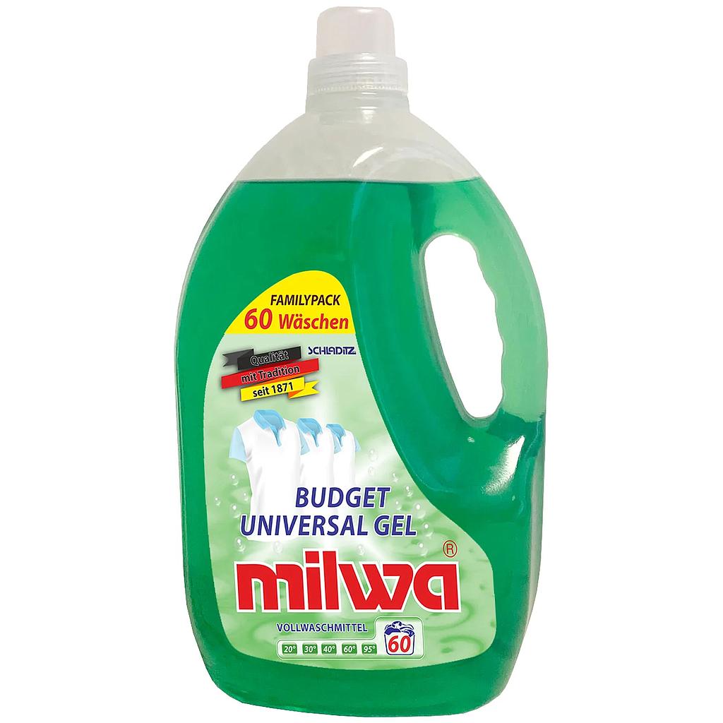 Универсальный гель для стирки Milwa Budget Universal Gel 3 л