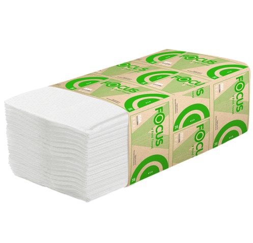 Полотенца бумажные для диспенсера FOCUS ECO 200 шт