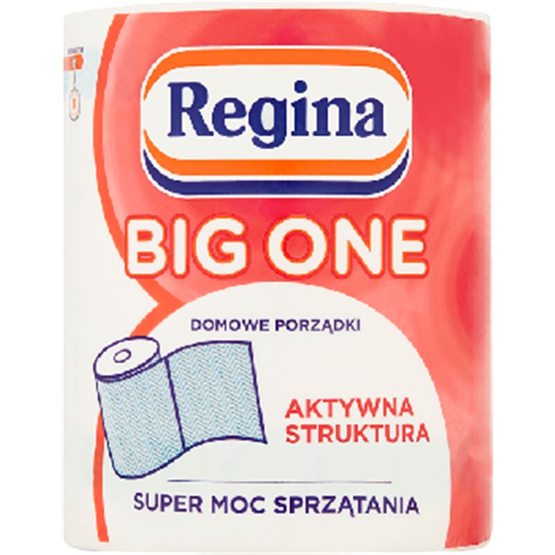 Двухслойные бумажные полотенца REGINA Big One 1 рул