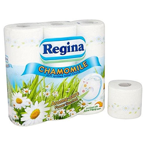 Туалетная бумага Regina Ромашка 3 слоя 4 шт