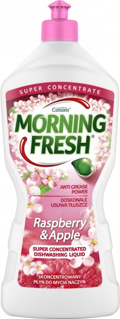 Концентрированное средство для мытья посуды MORNING FRESH Малина и Яблоко 0,9 л