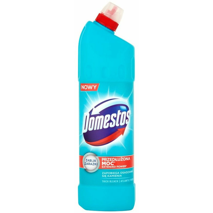 Средства чистящие жидкие Domestos с дезинфицирующим эффектом  Domestos Atlantic Fresh 1,25 л