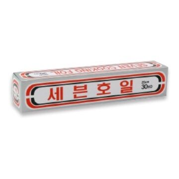 Алюминиевая фольга Home Edition MyungJin (с отрывным краем-зубцами) 25 см х 30 НО (13 м)