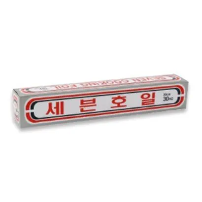 Алюминиевая фольга Home Edition MyungJin (с отрывным краем-зубцами) 30 см х 30 НО (13 м)