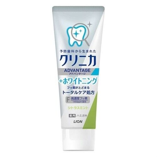 Зубная паста LION Clinica advantage со вкусом цитрусовой мяты 130 гр