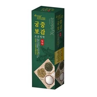 Гелевая зубная паста Mukunghwa Xyldent с солью, аллантоином и растительными экстрактами (Целебные травы) 110 гр