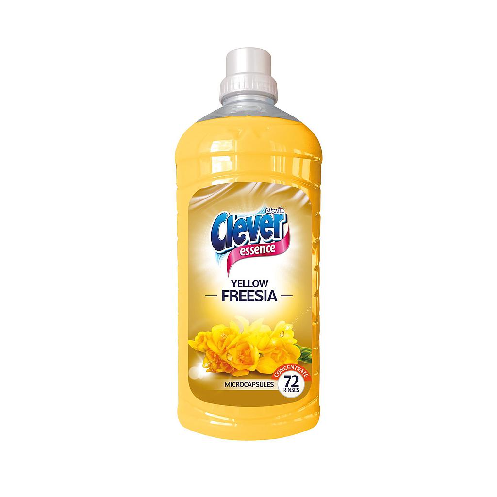 Ополаскиватель для белья концентрат Clever Essence Желтая Фрезия 1,8 л