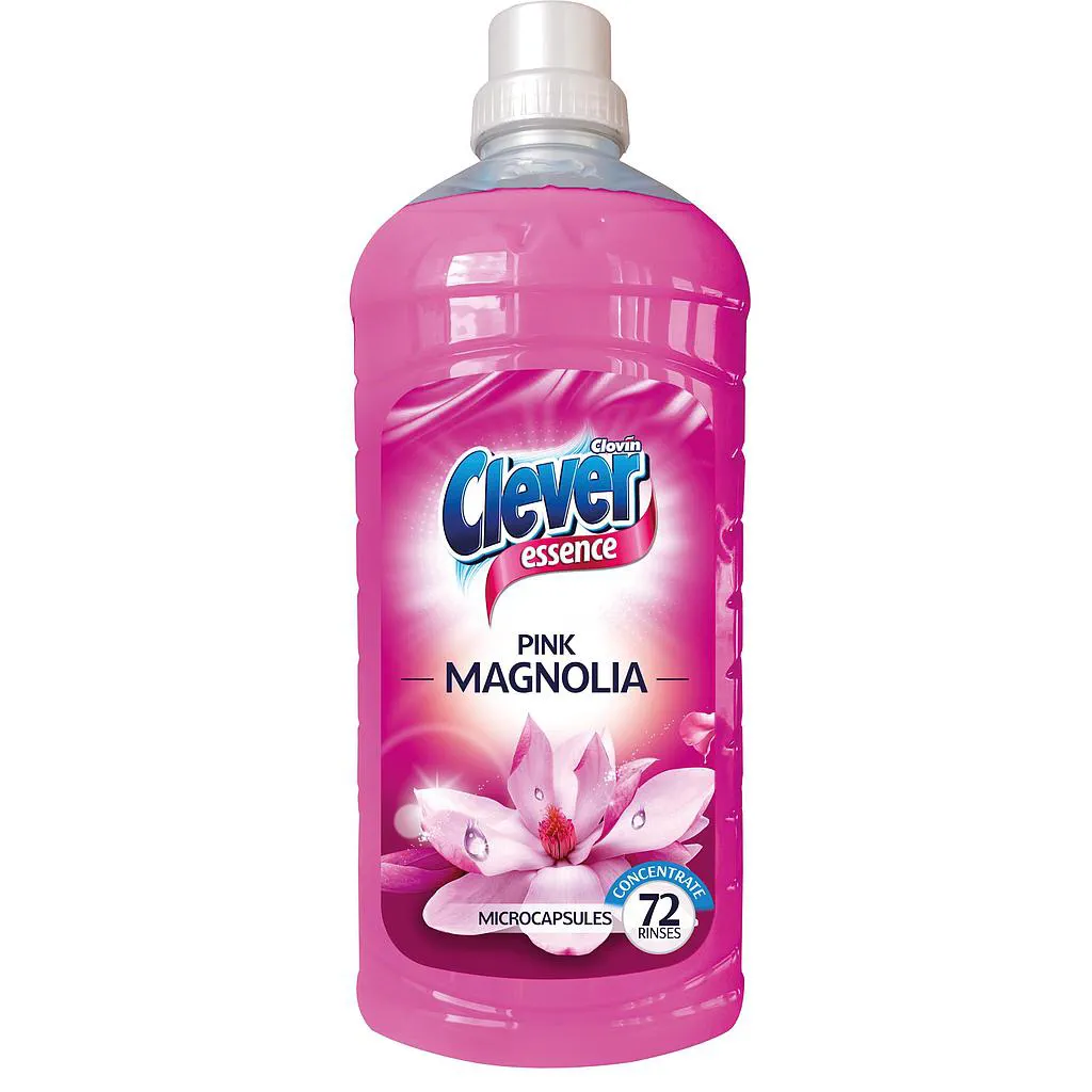 Кондиционеров для белья Clever Essence Розовая магнолия 1,8 л