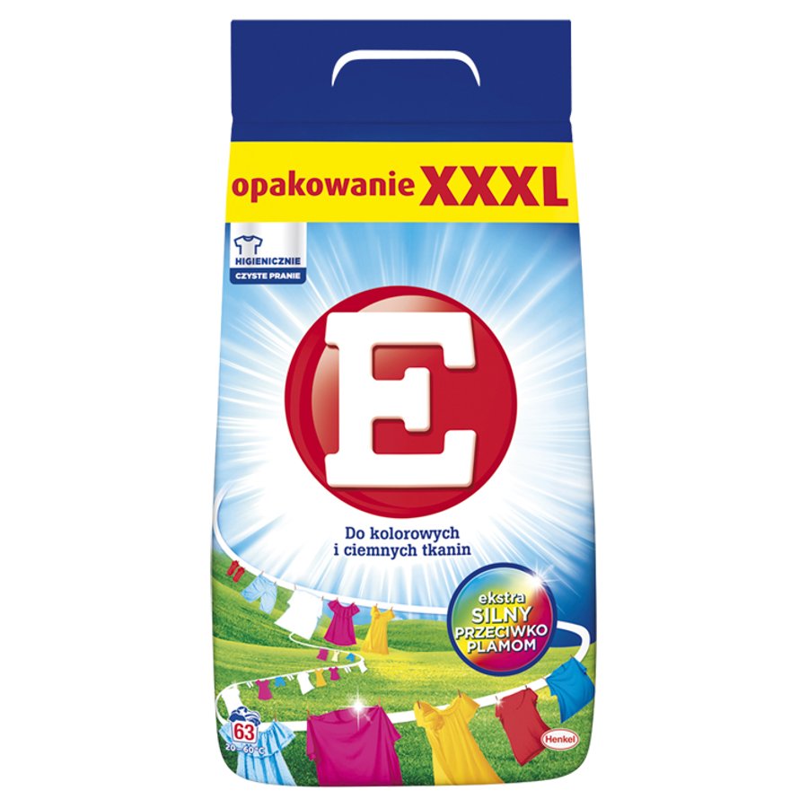 Стиральный порошок для цветных тканей E Color 4,09 кг (63 стирки)