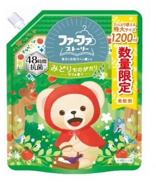 Кондиционер для белья NISSAN FAFA (с ароматом фруктов и зелени) запасной блок 1,2 л