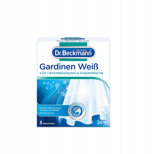 Отбеливатель для гардин и занавесок Dr Beckmann 3х40 гр
