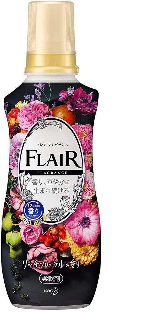 Кондиционер для белья KAO Humming (c арома-сенсорами и ароматом цветочного букета) 540 мл