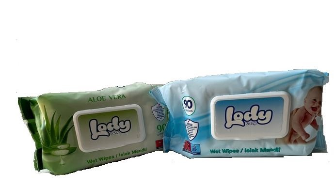 Салфетки влажные для детей LODY SENSITIVE 120 шт