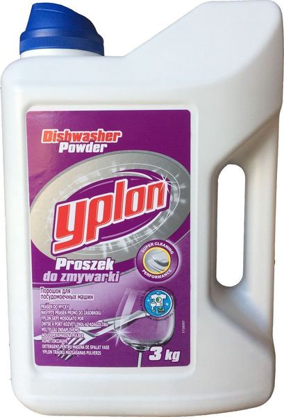 Порошок Yplon Dishwasher Powder для посудомоечных машин, 3 кг.