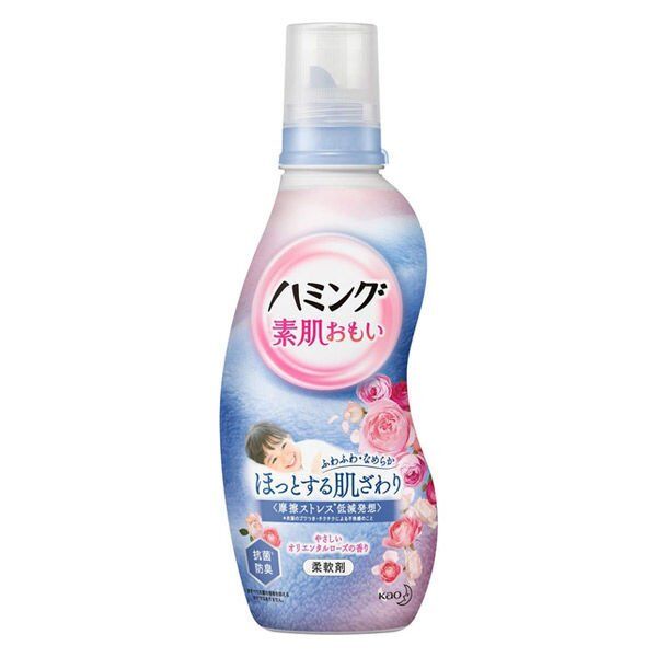 Кондиционер для белья KAO Humming (аромат восточной розы) 600 мл