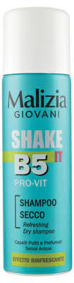 Сухой шампунь MALIZIA GIOVANI с освежающим эффектом и провитамином B5 200 мл