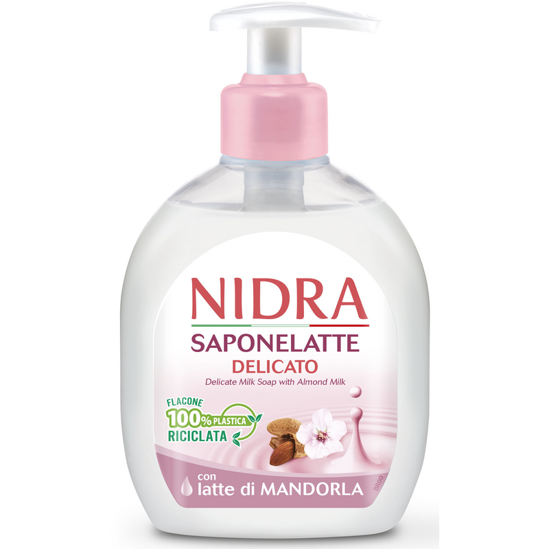 Мыло-молочко NIDRA Деликатное с миндальным молочком 300 мл