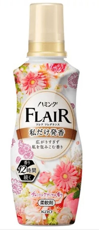 Кондиционер для белья KAO Humming (чарующий аромат цветочного букета) 520 мл