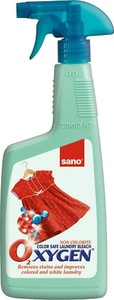 Эффективное средство для удаления пятен до стирки SANO Stain Remover Oxygen, 750 мл