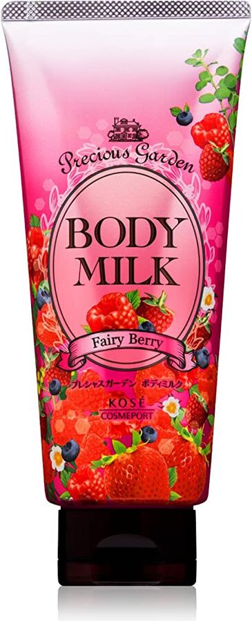 Глубокоувлажняющее и смягчающее ароматизированное молочко для тела KOSE длительного действия Волшебные ягоды 200 гр