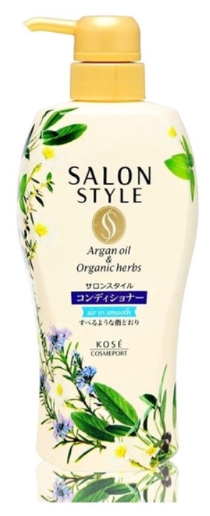 Кондиционер KOSE для ухода за кожей головы и восстановления структуры волос с аргановым маслом и растительными экстрактами (Объём и гладкость) 500 мл
