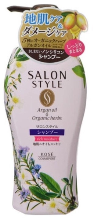 Кондиционер для кожи головы и волос с аргановым маслом KOSE (Максимальное увлажнение) 500 мл