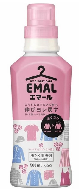 Жидкое средство KAO Emal для стирки деликатных тканей (цветочный аромат) 500 мл