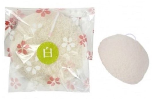 Спонж Конняку для умывания лица Yamamoto Farm 1 шт