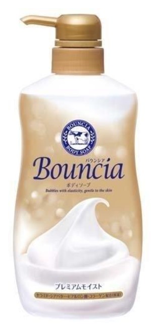 Сливочное жидкое мыло COW Bouncia для рук и тела с ароматом цветочного мыла 460 мл