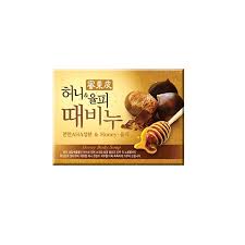 Мыло туалетное MUKUNGHWA для тела и лица с медом и скорлупой каштанов 90 гр