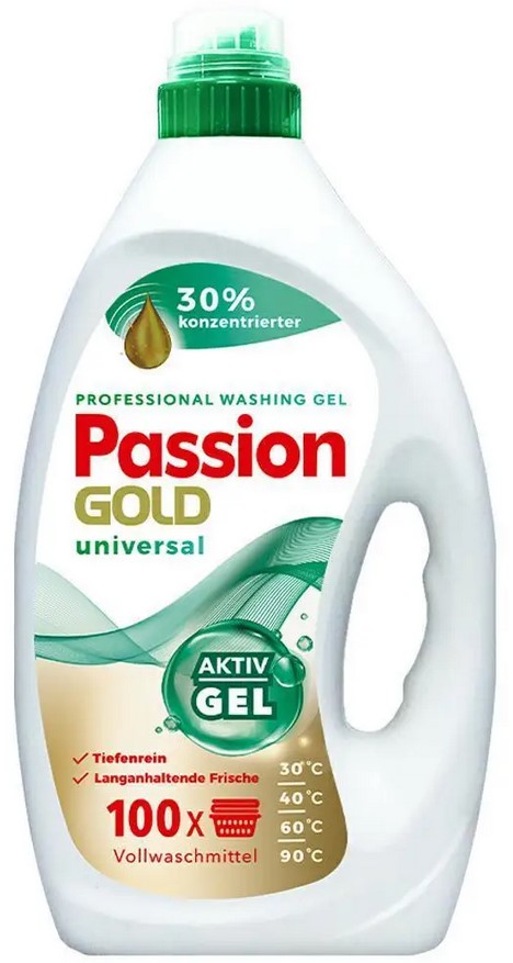 Гель для стирки универсальный PASSION GOLD 4 л