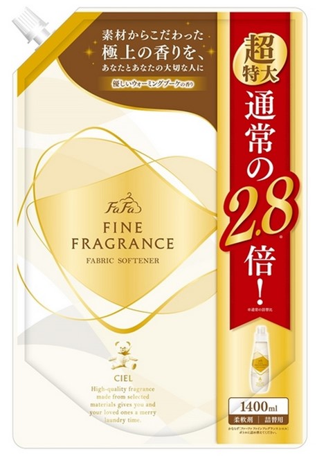 Кондиционер для белья Nissan FaFa с прохладным ароматом белых цветов 1,4 л