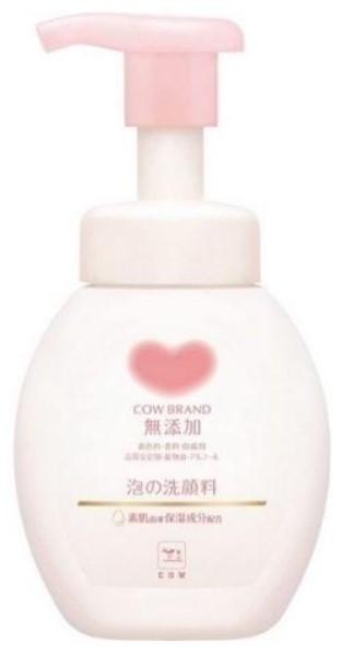 Нежная пенка для умывания COW с натуральными ингредиентами без добавок Mutenka (дозатор) 160 мл