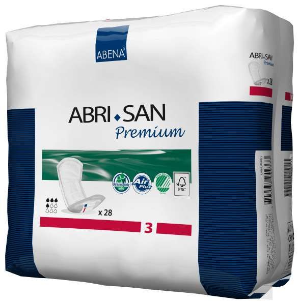 Прокладки одноразовые для взрослых Abri-san 3 Premium, 28 шт