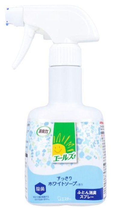 Спрей-освежитель ST для нейтрализации специфичных запахов с текстиля (аромат цветочного мыла) 370 мл