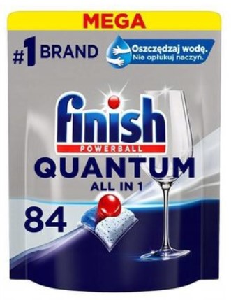 Таблетки для посудомоечных машин Finish Quantum (без запаха) 84 шт
