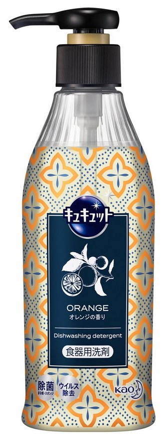Средство для мытья посуды KAO CuCute (с ароматом апельсина / быстрое смывание) 300 мл
