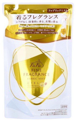 Кондиционер-спрей для белья NISSAN FAFA с прохладным ароматом белых цветов, запасной блок, 270 мл