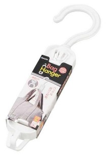 Вешалка для сумок INOMATA БЕЛАЯ (7 × 9,7 × 26,5 см) 1 шт