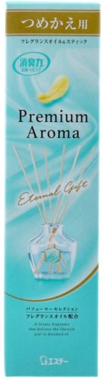 Освежитель воздуха для комнаты ST SHOSHU RIKI Желанный подарок (сменная упаковка - наполнитель + палочки) 50 мл