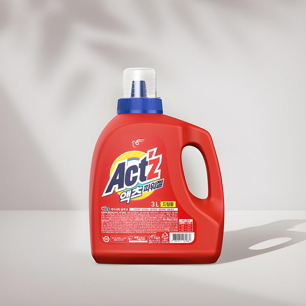 Гель для стирки PIGEON Act’z Power Gel концентрированный с ферментами и ароматом свежих цветов 3,0 л