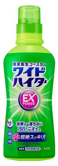 Жидкий кислородный отбеливатель KAO Wide Haiter EX Power для цветного белья концентрат (с антибактериальным эффектом) 560 мл