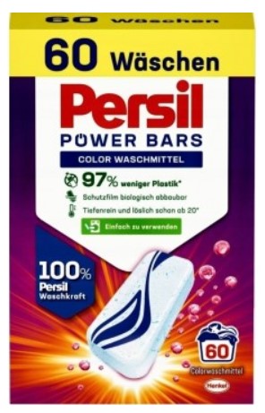 Таблетки для стирки цветного белья Persil Color Power Bars 60 шт/3