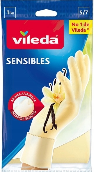 Перчатки Sensitive Vileda размер S / 7 Маленький