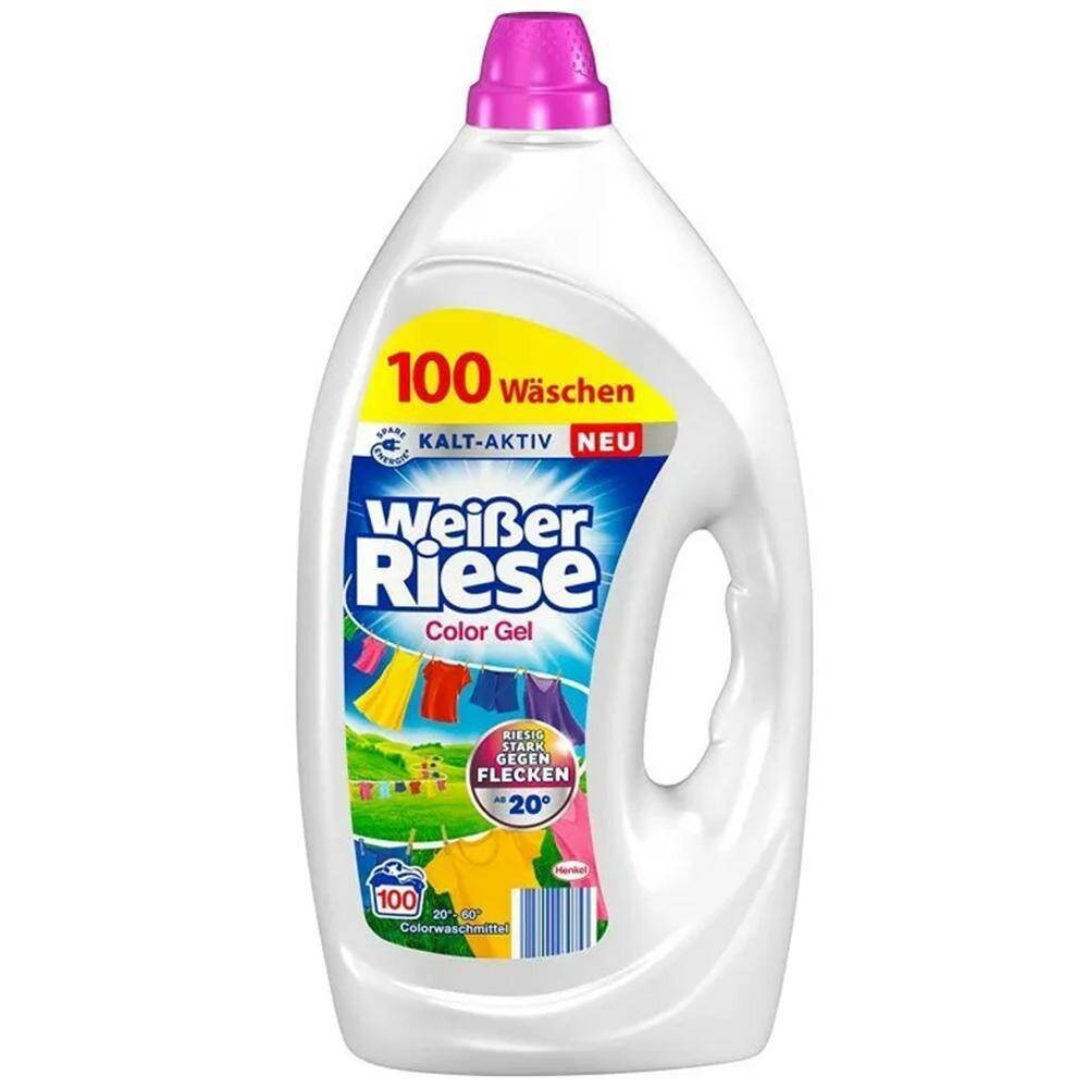 Гель для стирки цветного белья Weisser Riese Color 100 стир. / 4,5 л/2