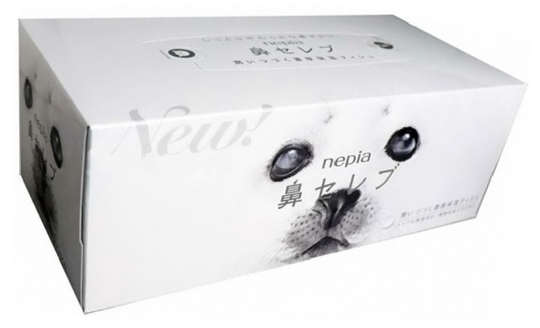 Двухслойные бумажные салфетки NEPIA (особо мягкие, увлажняющие) 200 шт