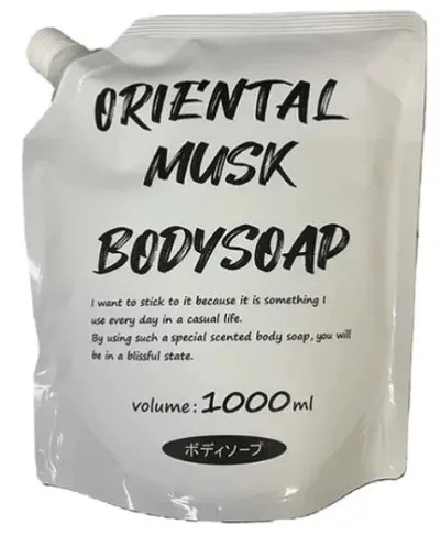 Слабокислотное жидкое мыло Rocket Soap для тела (аромат восточного мускуса), запасной блок 1 л