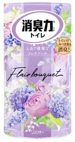 Жидкий освежитель воздуха для туалета ST SHOSHU RIKI Изящный букет (свежий цветочно-фруктовый аромат) 400 мл