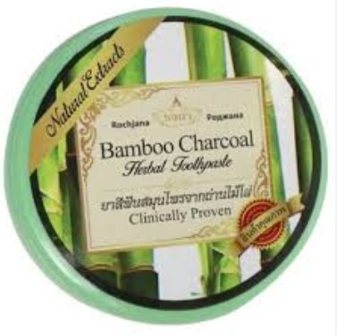 Зубная паста Rochjana Травяная с бамбуковым углем 30 гр