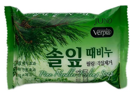 Мыло JUNO с экстрактом Сосны / Pine Needle, 150 гр